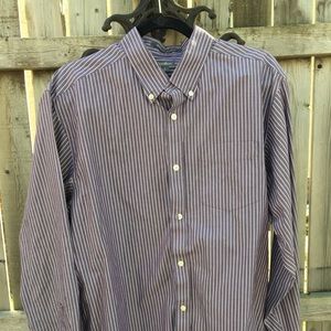 Eddie Bauer Wrinkle Free Relaxed Fit